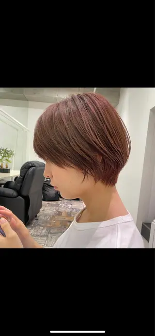 ショート カラー ヘアアレンジ 【代表】 たき〜のヘアスタイル