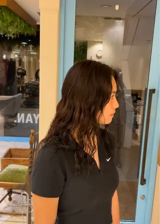 ロング 大石 陽菜のヘアスタイル