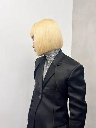 ショート GARTE所属・ゲンキ/ボブ /無料カットモデルのヘアスタイル