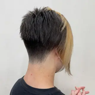 ショート メンズ BARBER CHERRY CLUB所属・山田 美翔のヘアスタイル