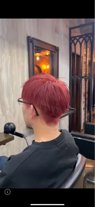 カラー ヘアアレンジ メンズ 渋谷/メンズ/パーマ /ヒヨ🐺のヘアスタイル