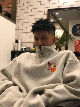 ショート メンズ BARBER SHOP FOURSEASON所属・OHNISH RYUSEIのヘアスタイル