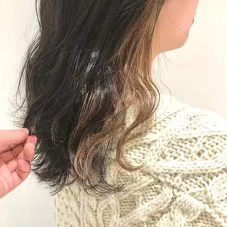 セミロング One's~beauty&relax~所属・加藤 憂のヘアスタイル