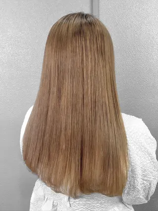 ロング カラー ハイトーン/韓国風/ 艶髪/吉祥寺のヘアスタイル