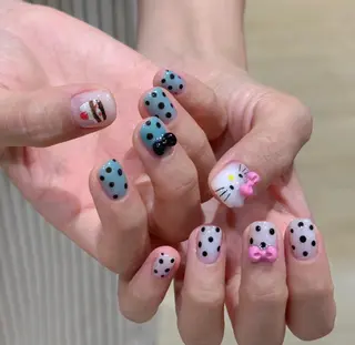 ネイル By moonネイル 🌷ワンホン/韓国風のネイルデザイン
