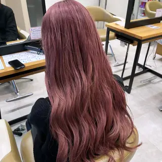 ロング カラー レイヤーカット/カラ ー/U24/河野凜のヘアスタイル