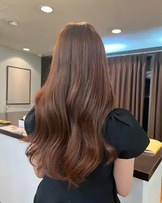 ロング カラー アンククロス青山店所属・ANKHCROSS りりあのヘアスタイル