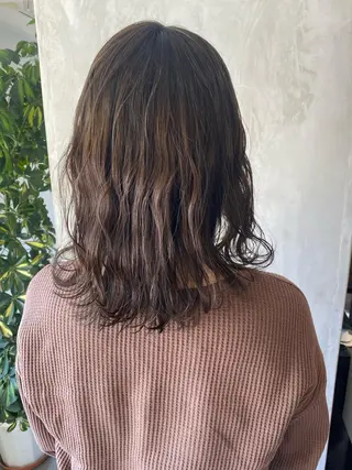 ミディアム カラー ヘアアレンジ stylist/蛯谷 珠里のヘアスタイル