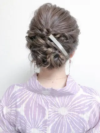 ヘアアレンジ un所属・un 溝の口 伊豆本のマツエク・マツパデザイン