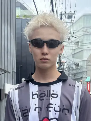 ショート カラー メンズ 渋谷 メンズショート 佐伯 将のヘアスタイル