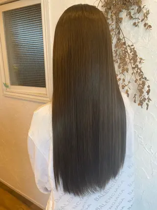 ロング カラー 美容室 ソンリエのヘアスタイル