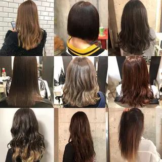 セミロング カラー ヘアアレンジ 髪質改善韓国レイヤー カット内田智大のヘアスタイル