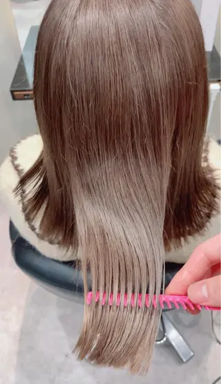ミディアム カラー カットモデル募集 ミネのヘアスタイル