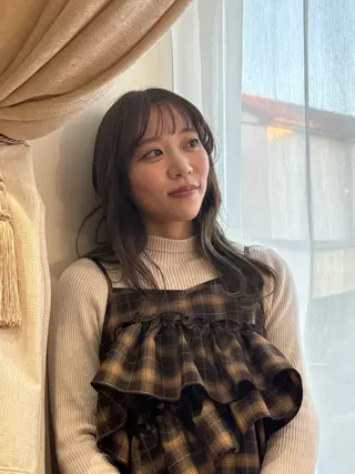 ロング 小野 楓未のヘアスタイル