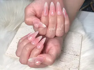 ネイル 花 火のネイルデザイン