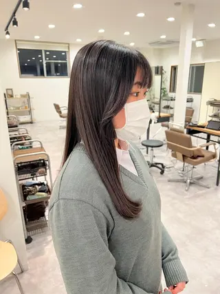 ロング Loem【ロエム】所属・RINA 【Loem】のヘアスタイル