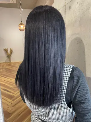 ロング カラー lani hair salon所属・SHOTO ハイトー ン/デザインカラーのヘアスタイル