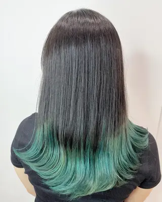 セミロング カラー  渡部 妃月のヘアスタイル