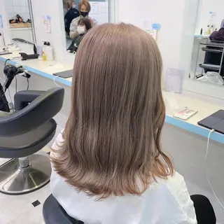 ミディアム カラー ブリーチカラー 🩵MIZUKIのヘアスタイル