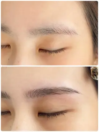 アイブロウ WHITE EYE 浦添所属・ヘアメイク acoのヘアスタイル