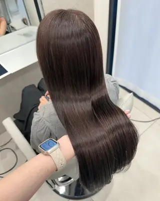 ロング カラー 澤 佑華 🎀 透明感カラーのヘアスタイル