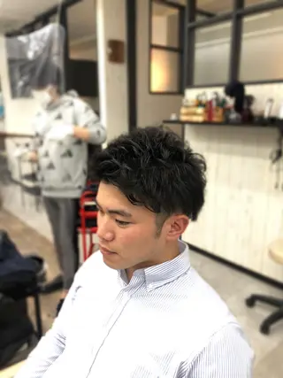 ショート パーマ メンズ Baum Hair所属・Baum Hairのヘアスタイル