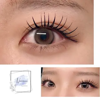 マツエク・マツパ Nanavi 鮎川のマツエク・マツパデザイン