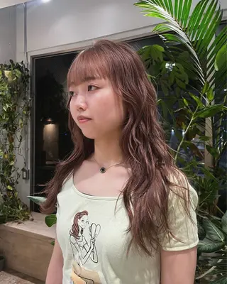 ロング カラー パーマ/ボブ /レイヤー チヒロのヘアスタイル