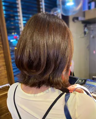 ミディアム kanako 🦋🫧のヘアスタイル