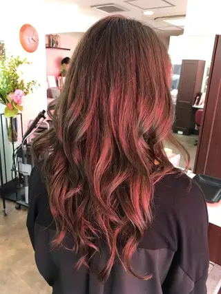 ロング ヘアアレンジ コゾノ ミキコのヘアスタイル