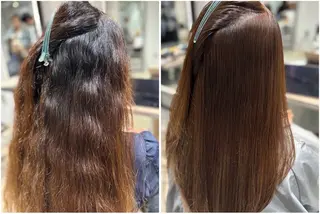 パーマ 艶髪酸性ストレート /髪質改善/寺田警二のヘアスタイル