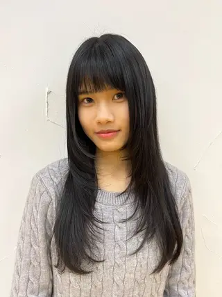 ロング oggi西新所属・ゆい/メンズカット/ ショート/レイヤーのヘアスタイル