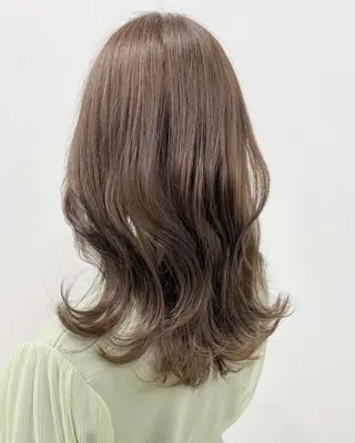 ロング 田川 弥空のヘアスタイル