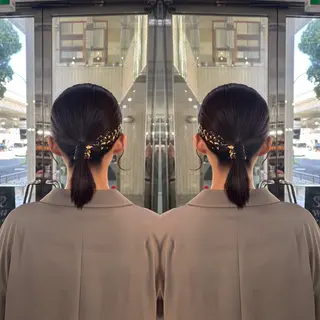 ショート ヘアアレンジ ☻モエカ/ハイトーン アレンジ☻のヘアスタイル