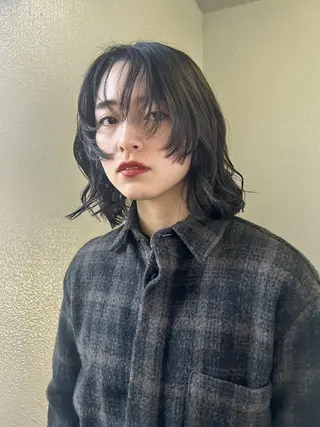 ミディアム パーマ 🌼U24 ヘアデザインラボのヘアスタイル