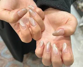 ネイル 0203ムニムサン 💙Mihoのネイルデザイン