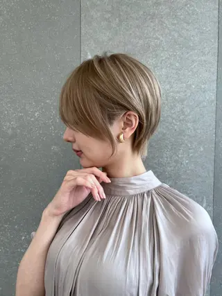 ショート サロウィン銀座RAYⅡ所属・❣️髪質改善/ 美髪矯正/沼座悠人のヘアスタイル