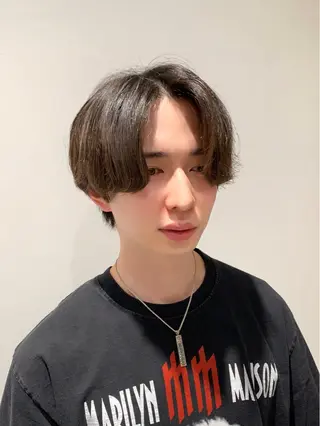 メンズ 韓国ヘア/レイヤー/ 顔まわり/りょーとのヘアスタイル