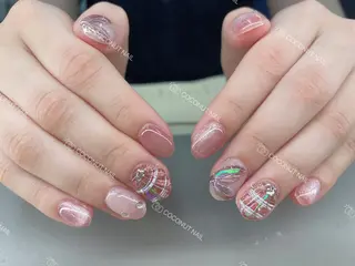 ネイル 神田 ココナッツのネイルデザイン