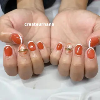 ネイル クレアトゥール華所属・クレアトゥール華 西村のネイルデザイン