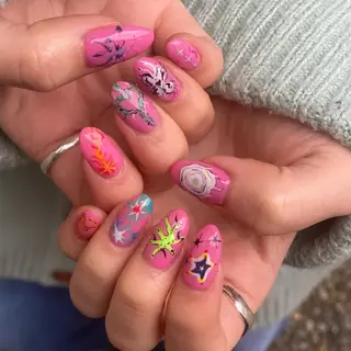 ネイル nano/きもかわ nail🐬🫧のネイルデザイン