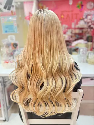 ロング hanaCoco水戸店所属・hanaCoco ハナココのヘアスタイル