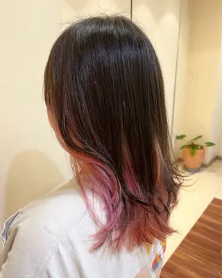 セミロング sem所属・似合わせ/ニュアンス 髪質改善🤍ariのヘアスタイル