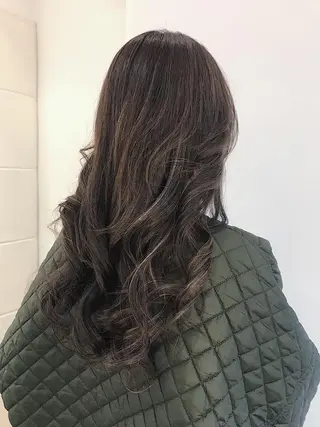 ロング カラー レイヤーカット/艶髪 🎀笠原 優花🎀のヘアスタイル