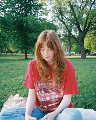 ロング カラー パーマ ヘアアレンジ ☆unu☆ ナナミのヘアスタイル