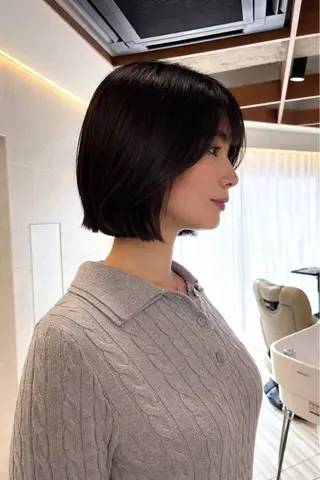 ショート ショート/くびれボブ /MAHIROのヘアスタイル