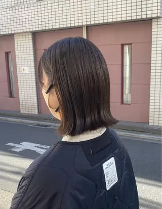 ショート カラー 艶カラー吉祥寺🌸 KAZUEのヘアスタイル