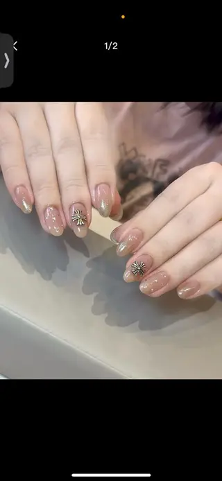 キッズ By moonネイル 🌷ワンホン/韓国風のネイルデザイン