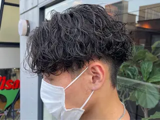 パーマ メンズ fifth 山中達也のヘアスタイル