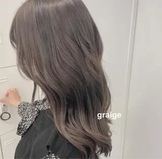 セミロング カラー 💗🤍透明感カラー 🤍💗kanonのヘアスタイル